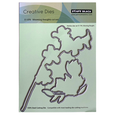 Penny Black - BLOOMING THOUGHTS CUT OUT (METAL DIES)