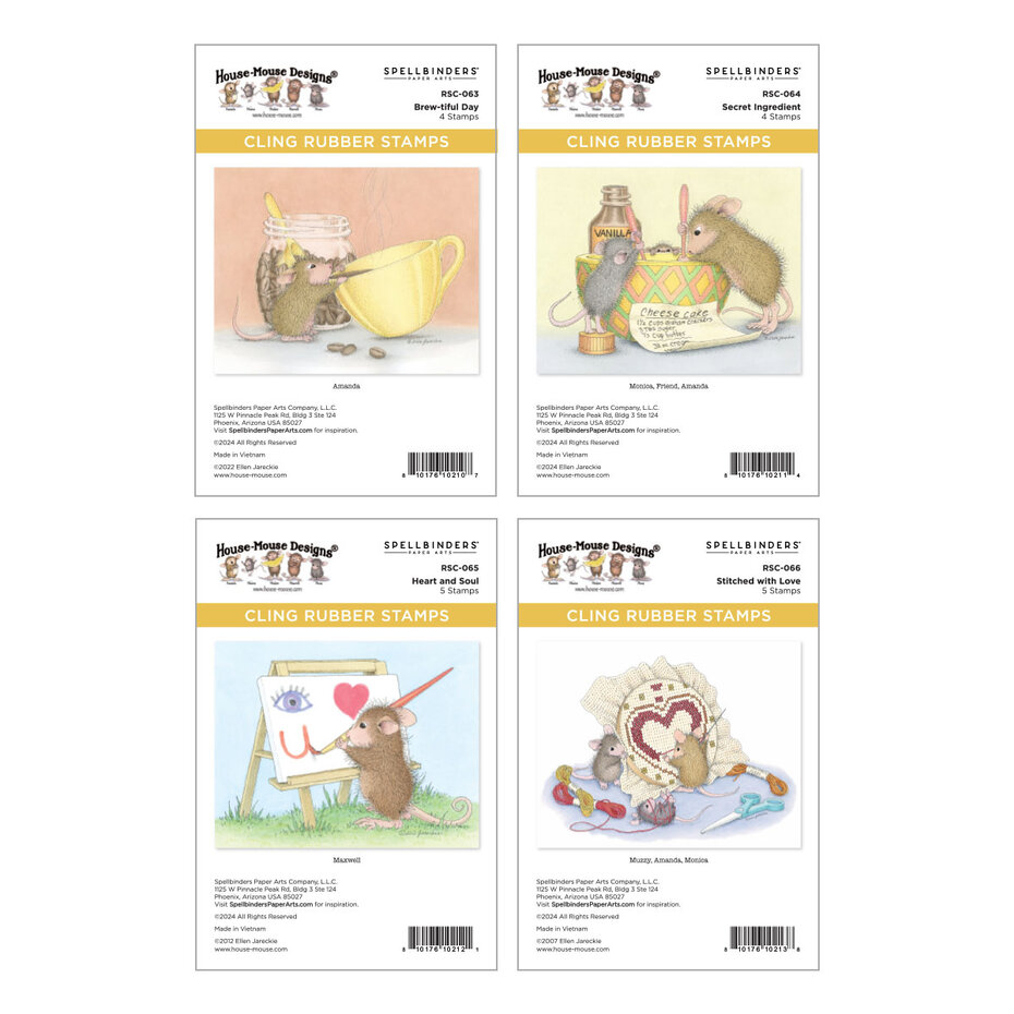 Spellbinders - House-Mouse Heart and Soul Collector Bundle 