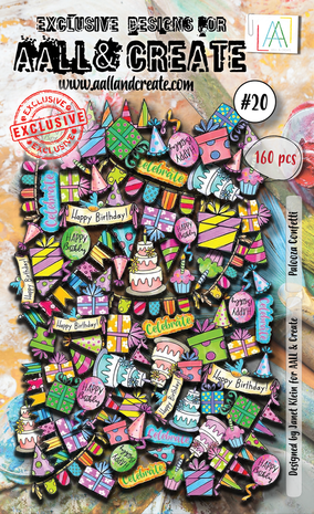 AALL & Create - Ephemera Die Cuts Palooza Confetti