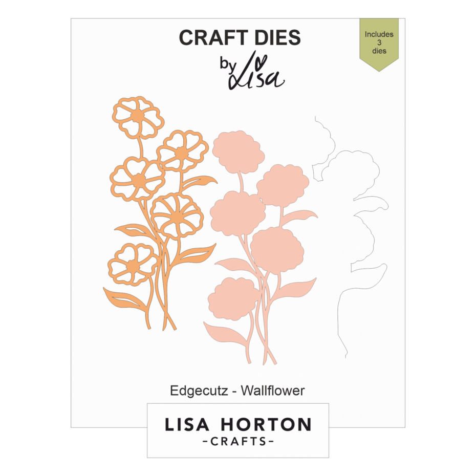 Lisa Horton Crafts - Edgecutz Die Set Wallflower