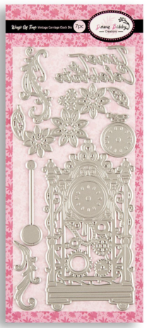 Dawn Bibby - Wings Of Time Vintage Carriage Clock Die DL Dawn Bibby - Wings Of Time Vintage Carriage Clock Die DL