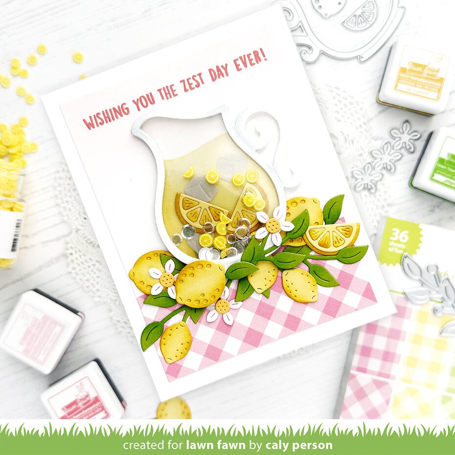 Lawn Fawn - Lemon Clay Pieces Tiny Treasures