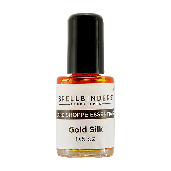 Spellbinders - Gold Silk from the Card Shoppe Essentials Collection