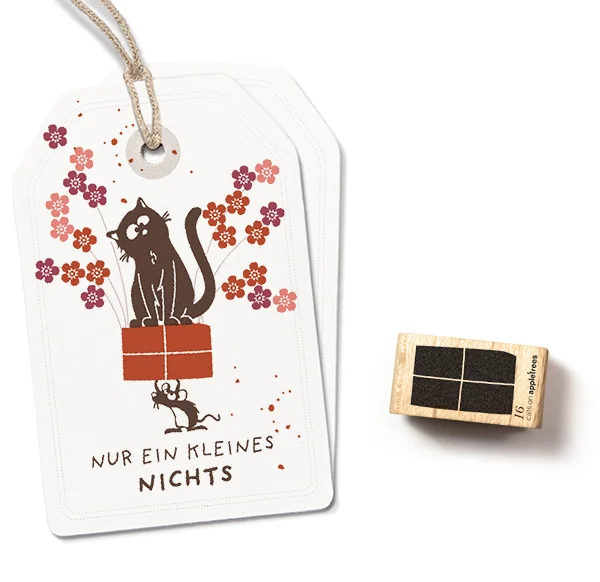 cats on appletrees - Stempel Geschenk 16 M
