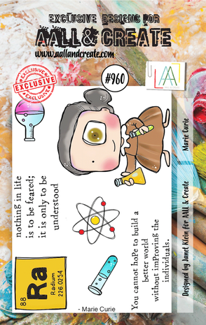 AALL and Create - Stamp Set A7 Marie Curie