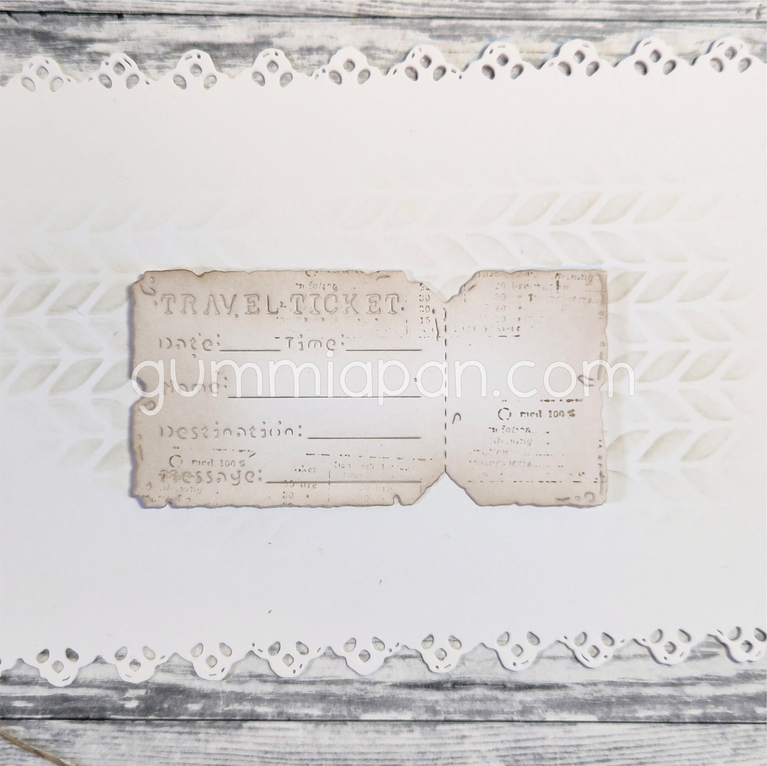 Gummiapan - Travel Ticket