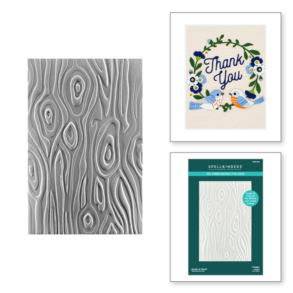 spellbinders-knock-on-wood-3d-embossing-folder-e3d
