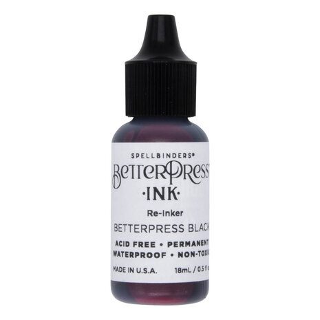 Spellbinders - BetterPress Ink Reinker BetterPress Black 
