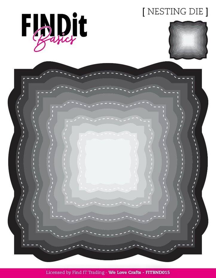 Find IT - Nesting Dies Wavey Squares