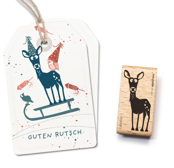 cats on appletrees - Stempel Hirschkuh Galadriel cats on appletrees - Stempel Hirschkuh Galadriel