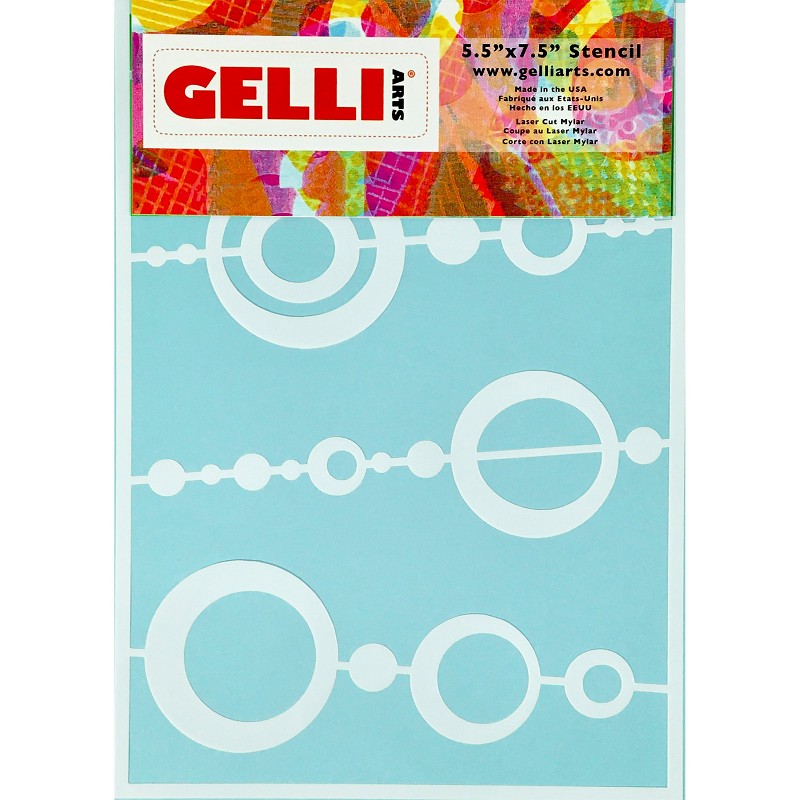 Gelli Arts Bead Stencil Gelli Arts Bead Stencil