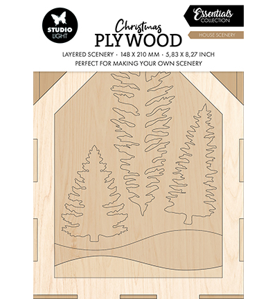 Studio Light Plywood - House scenery Essentials nr. 07