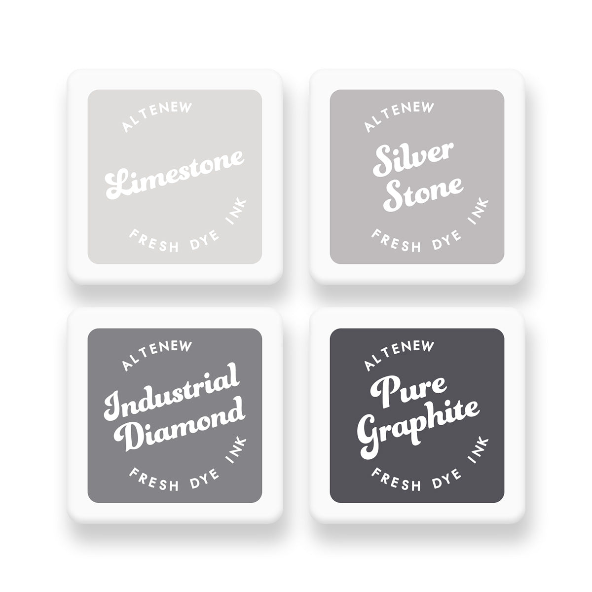 Altenew - Rock Collection Fresh Dye Ink Mini Cube Set
