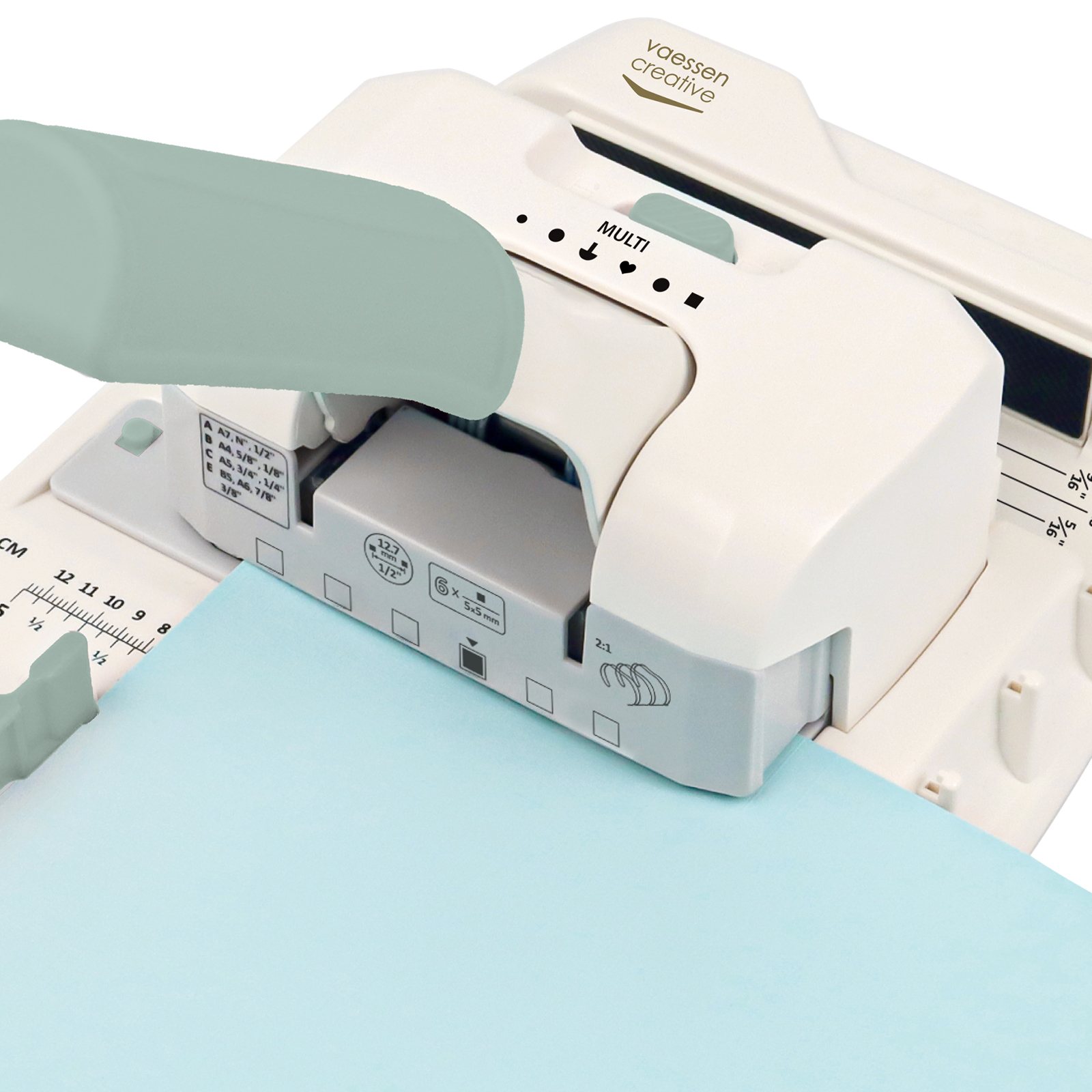 Vaessen Creative • Bind Easy Stanzkartusche Quadrat 5x5mm