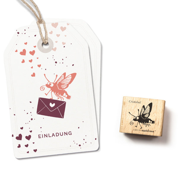 cats on appletrees - Stempel Hummelschwärmer Cristobal
