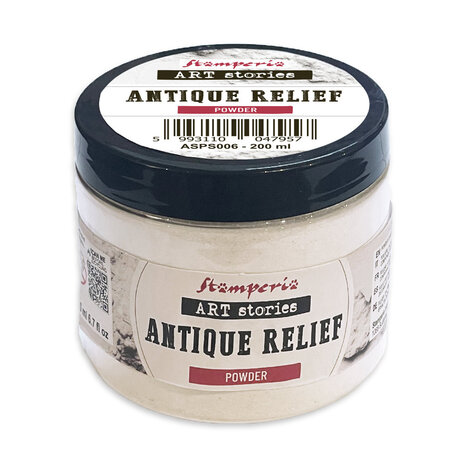 Stamperia - Art Stories Texture Paste Antique Relief Powder 200ml