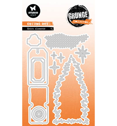 SL Cutting Die - Extra elements Grunge Collection nr.1015