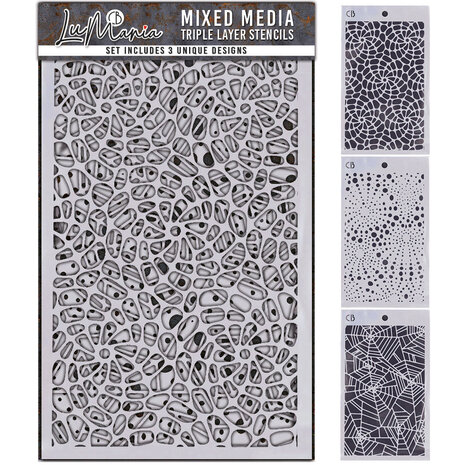 Ciao Bella -Stencil Mix Triple Layer Set #004