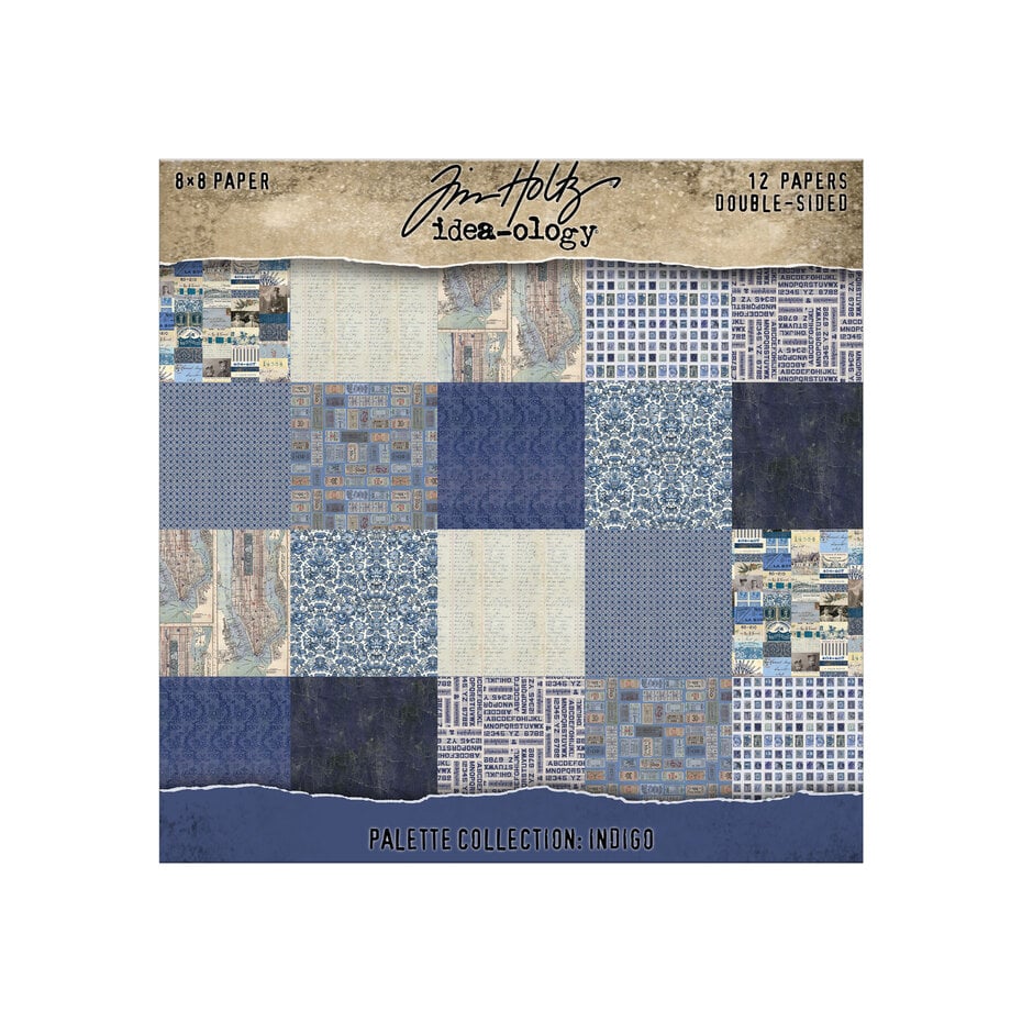 Idea-ology - Palette Collection 8x8 Inch Indigo