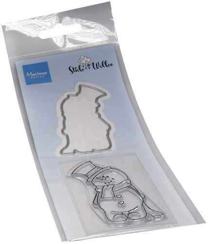 Marianne D Clear Stamps & dies Schneemann