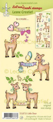 LeCrea – Kombi-Clearstamp Hirsch