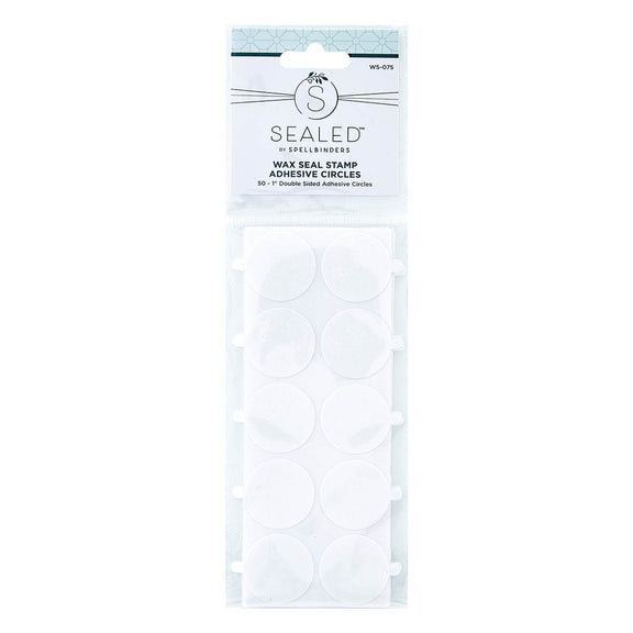 Spellbinders - Sealed Wax Seal Adhesive Circles from the Sealed for Summer Collection  Spellbinders - Sealed Wax Seal Adhesive Circles from the Sealed for Summer Collection