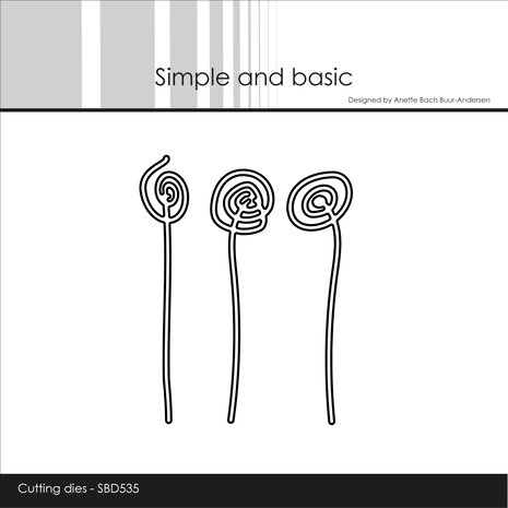 Simple and Basic - Funky Flowers #1 Dies