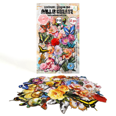 AALL & Create - Meadow Bloom A6 Ephemera Die-Cuts Sorbet Petals