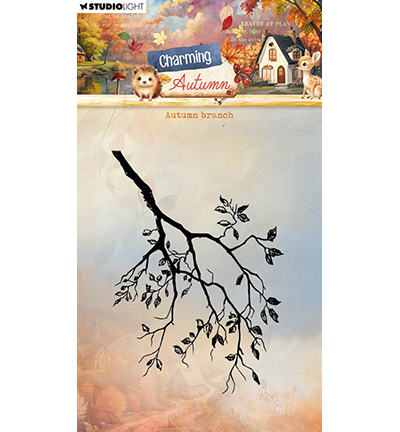 Studio Light Clear Stamp - Autumn branch Charming Autumn nr.871
