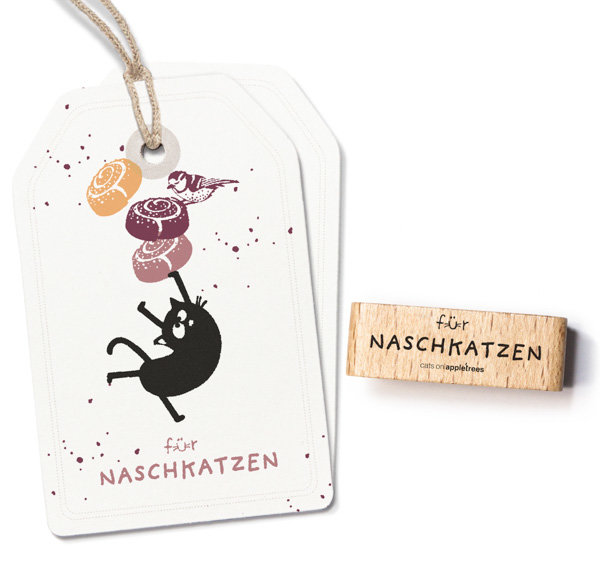 cats on appletrees - Stempel Für Naschkatzen cats on appletrees - Stempel Für Naschkatzen
