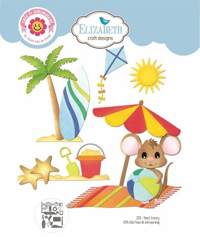 Elizabeth Craft Designs - Good Times Die Beach Scenery