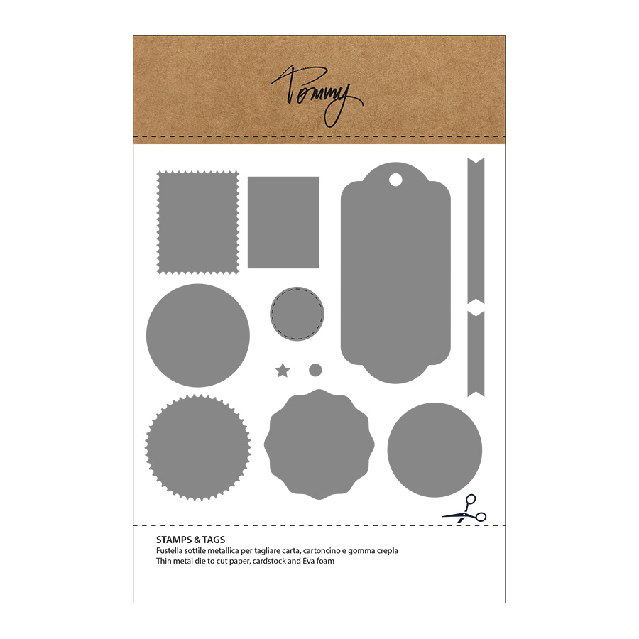 Tommy fustella – Stamps & Tags