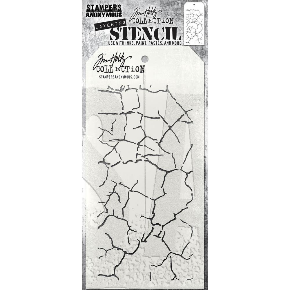 Tim Holtz Layered Stencil - Fractured