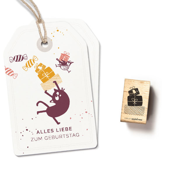 cats on appletrees - Stempel Geschenkeberg 2 cats on appletrees - Stempel Geschenkeberg 2