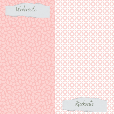 Creative Depot -  Designpapier - Designline - Tropfen - Rosa - Doppelseitig bedruckt  Creative Depot -  Designpapier - Designline - Tropfen - Rosa - Doppelseitig bedruckt