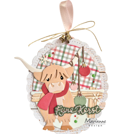 Marianne Design - Creatables – Weihnachtskugeln (rund)