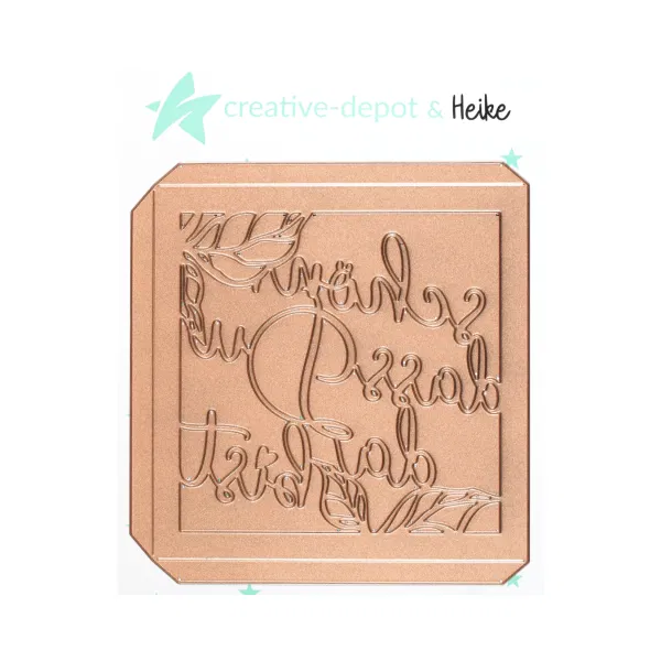 Creative Depot - Die - Lichtbox Groß - Seitenteil - Schön, dass du da bist