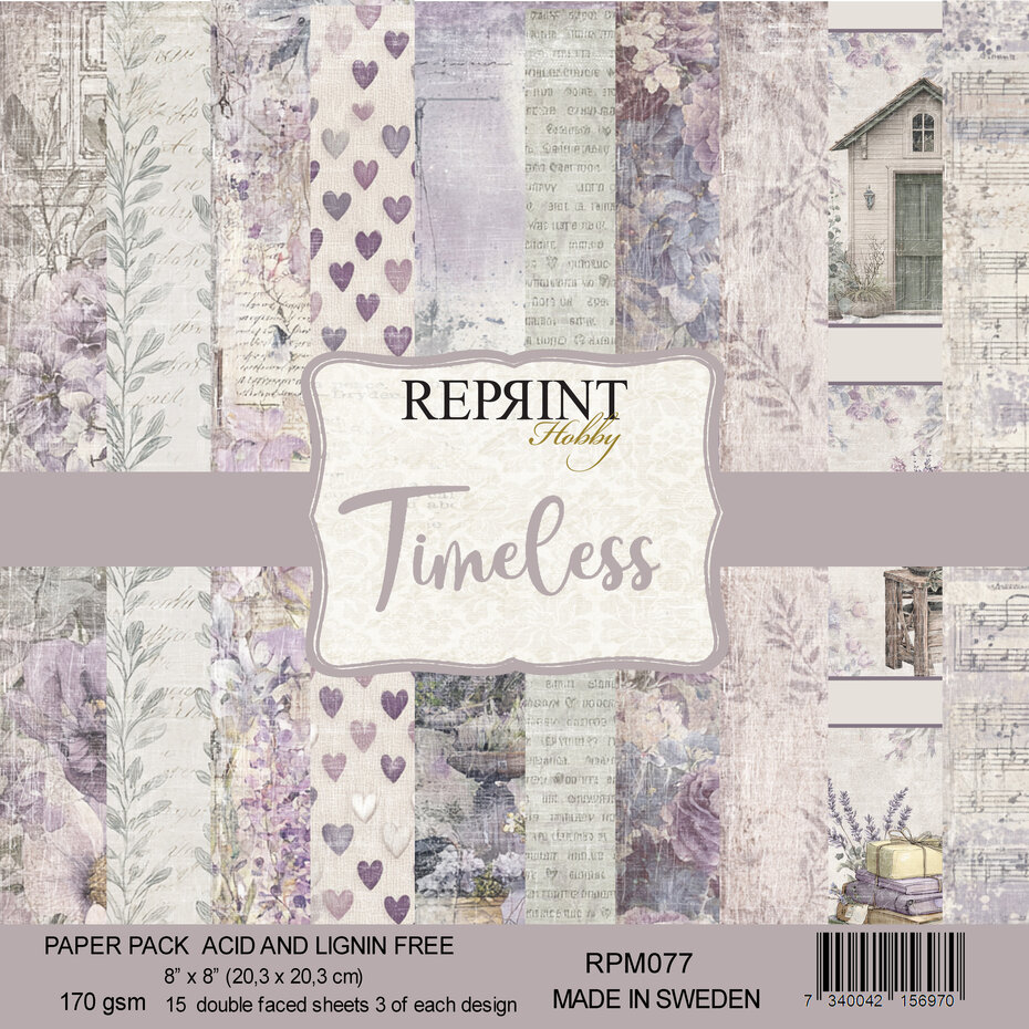 Reprint - Timeless 8x8 Inch Paper Pack