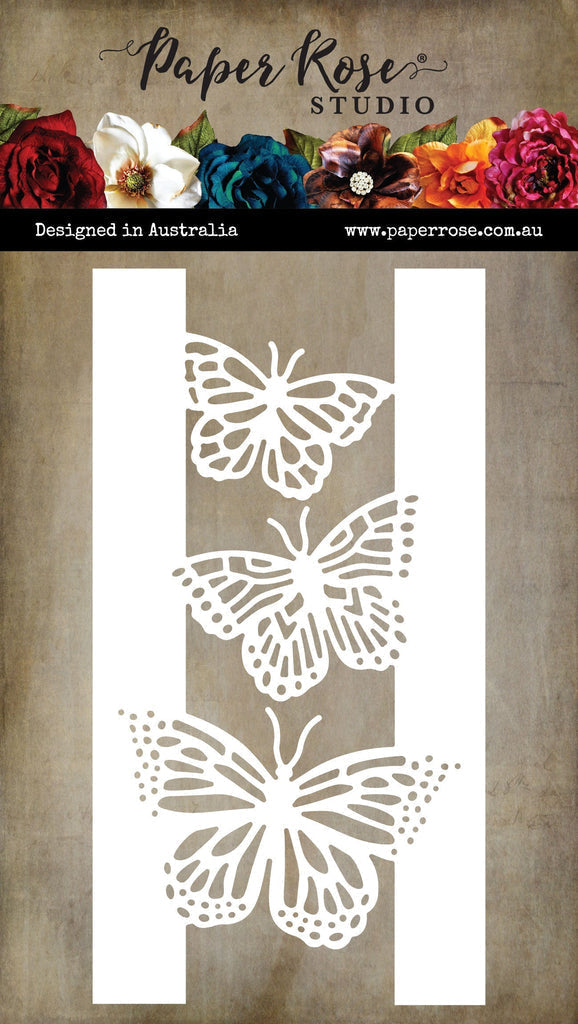 Paper Roses - Alora Butterfly Border Metal Cutting Die Paper Roses - Alora Butterfly Border Metal Cutting Die