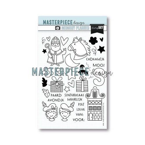 Masterpiece Clear stampset - Sint&Piet 6x8 Masterpiece Clear stampset - Sint&Piet 6x8
