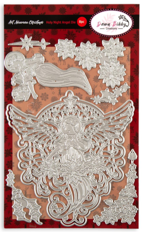 Dawn Bibby - Art Nouveau Holy Night Angel Die Dawn Bibby - Art Nouveau Holy Night Angel Die