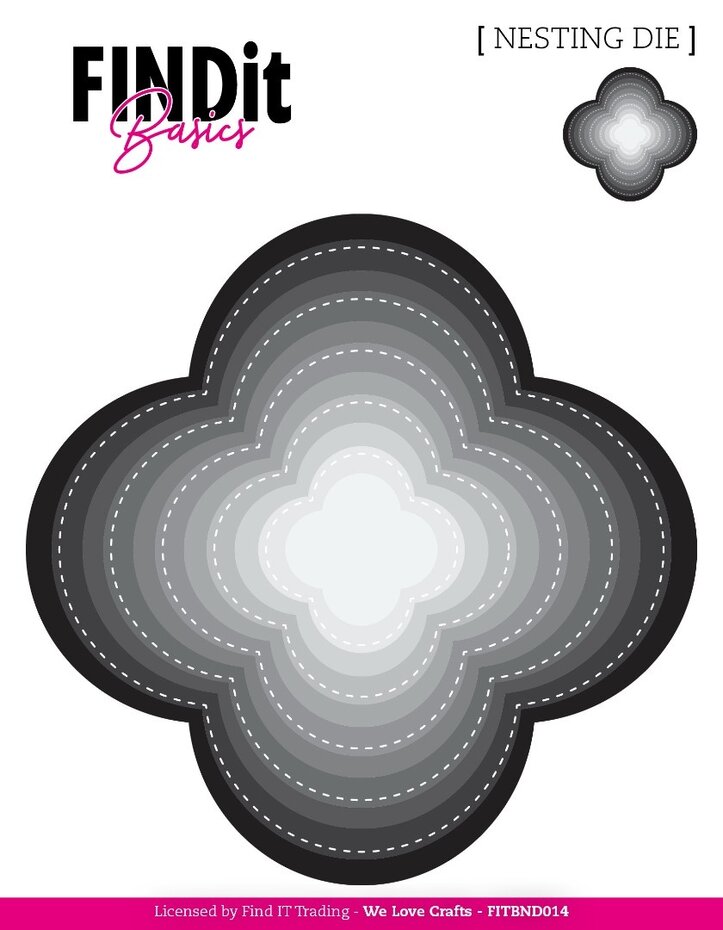 Find IT - Nesting Dies Stitched Quatrefoil