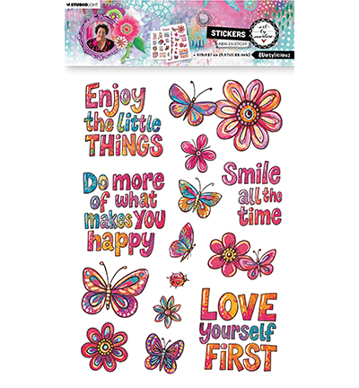 StudioLight - Sticker Sheets - Quotylicious Art by Marlene nr. 69
