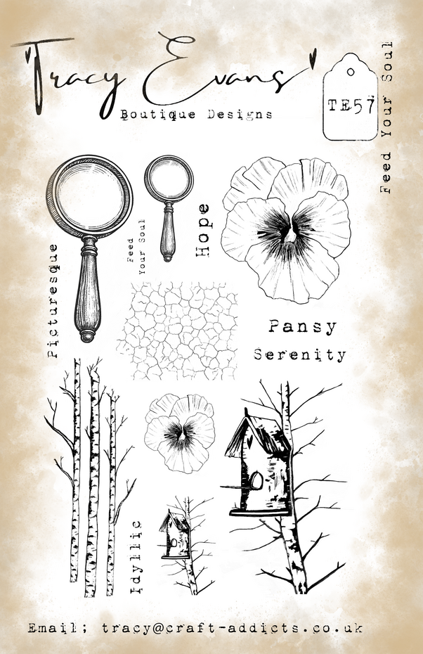 Tracy Evans - Feed Your Soul A5 Stamp