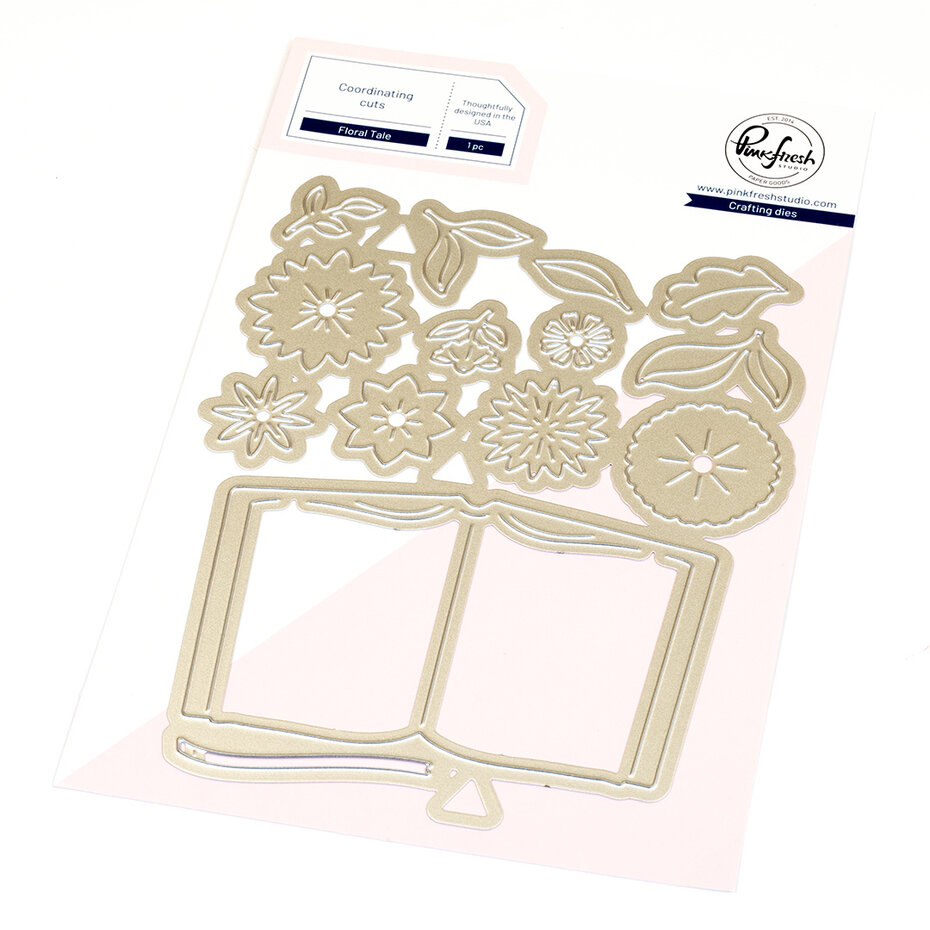 Pinkfresh - Artful Foundations Die Floral Tale