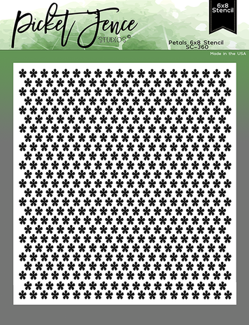 picket-fence-studios-petals-6x8-inch-stencil-sc-36 picket-fence-studios-petals-6x8-inch-stencil-sc-36
