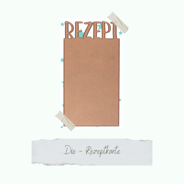 Creative Depot -  Die - Rezeptkarte  Creative Depot -  Die - Rezeptkarte