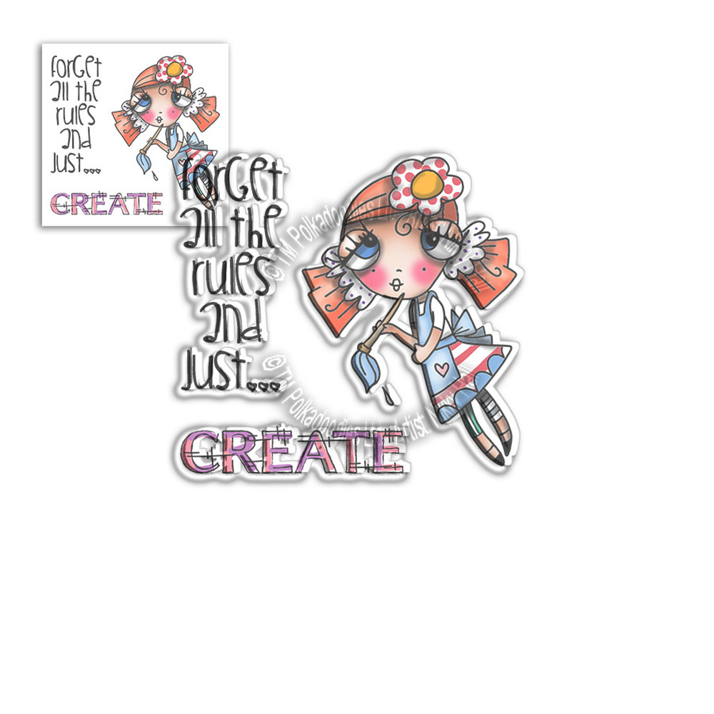 polkadoodles-just-create-weirdre-clear-stamps-pd80 polkadoodles-just-create-weirdre-clear-stamps-pd80