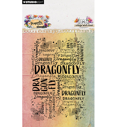 Studio Light - Texte - Grunge word cloud Dragonfly Dreams nr. 909