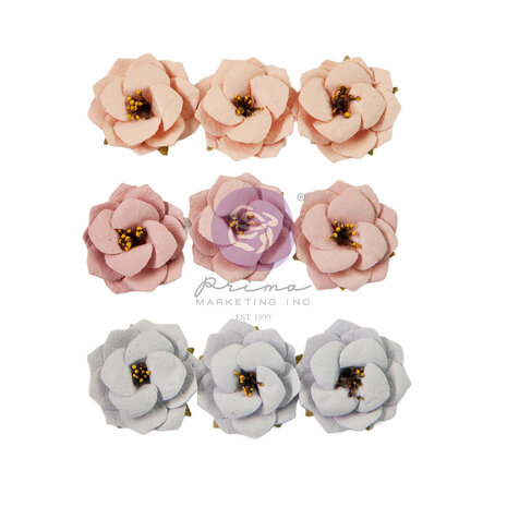 Prima Marketing - Bohemian Heart Flowers Fresh Air (9pcs) 
